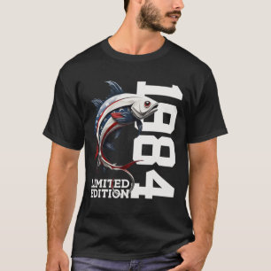 Angler 41st Birthday Fishing Limited Edition 1984 T-Shirt