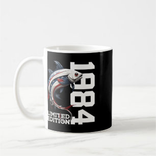 Angler Birthday Fishing Limited Edition 1984 Coffee Mug
