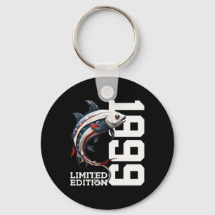 Angler Birthday Fishing Limited Edition 1999  Keychain