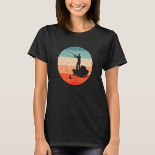 Angler Fishing Fishing Fish Retro Vintage 1 T-Shirt
