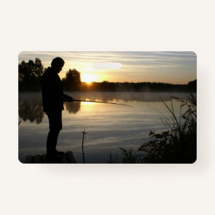 Angler morning badge