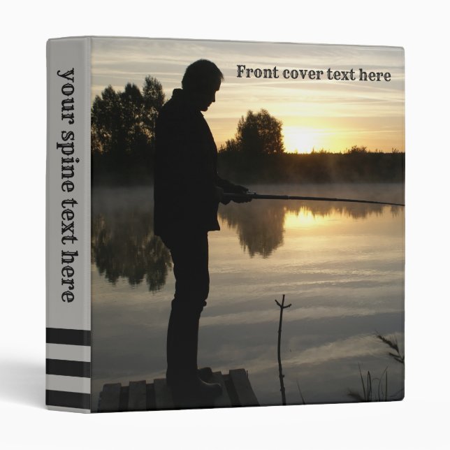 Angler morning binder (Front/Spine)