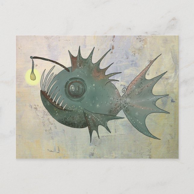 Anglerfisch Postcard (Front)