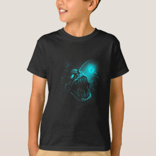 Anglerfish Deep Sea Creatures Angler Fish Ocean Se T-Shirt