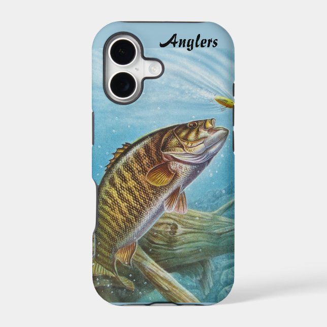 Anglers Case-Mate Barely There iPhone 5/5S Case. (Back)