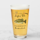 Angler's Tales Pint Glass - Largemouth Bass