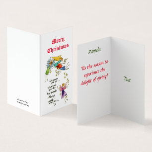 Angles avec vous à Noël Aquarelle Art