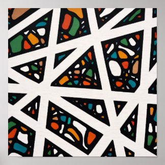 Angles In Color Poster