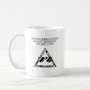 Angles Show Life's Many Different Perspectives Coffee Mug