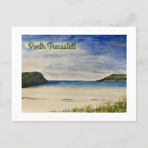 Anglesey Porth Trecastell Postcard