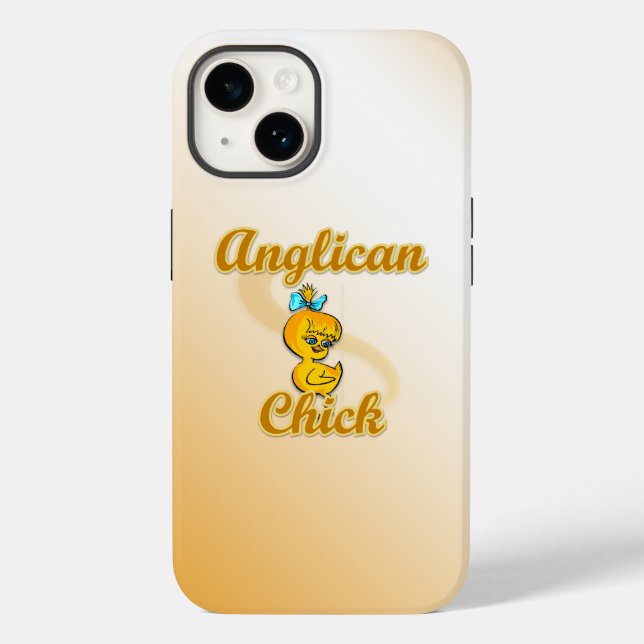 Anglican Chick Case-Mate iPhone Case (Back)