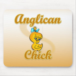 Anglican Chick Mouse Pad