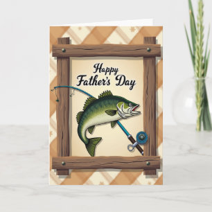 Angling Adventure Fathers Day Card