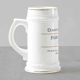 Angling or Fishing Champion Beer Stein