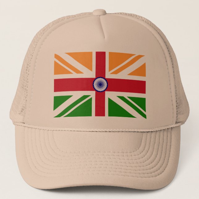 Anglo Indian Indentity, India Trucker Hat (Front)