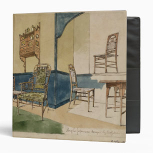 Anglo-Japanese Designs, c.1860 (pen & black ink & Binder