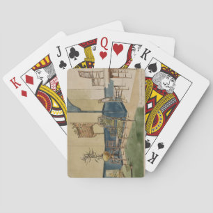 Anglo-Japanese Designs, c.1860 (pen & black ink & Playing Cards