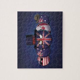 Anglo-Saxon Countryballs Jigsaw Puzzle