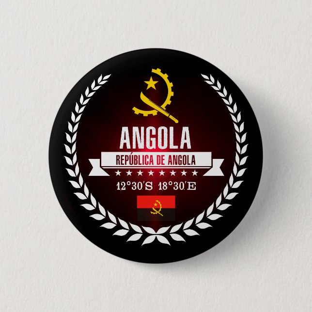 Angola 2 Inch Round Button (Front)