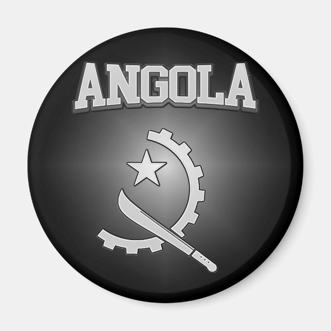 Angola Coat of Arms Magnet (Front)
