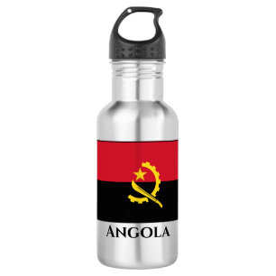 Angola Flag 532 Ml Water Bottle