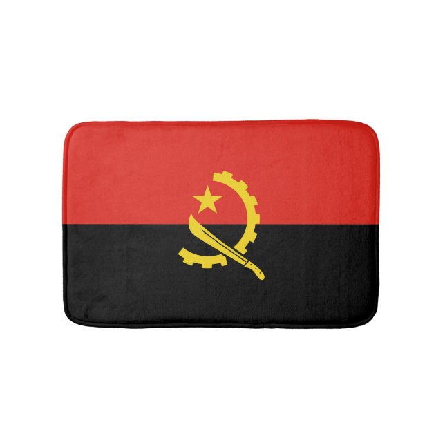 Angola flag bath mat (Front)