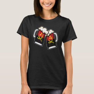 Angola Flag Beer Mug  Cool Angolan Beer 1 T-Shirt