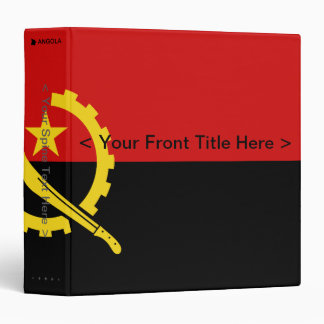 Angola Flag Binder