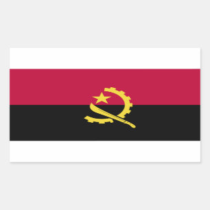 Angola Flag Sticker