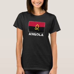 Angola Flag  Support Angolan People Women Men T-Shirt