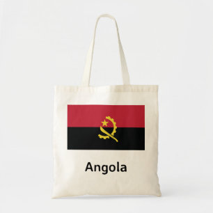 Angola Flag Tote Bag