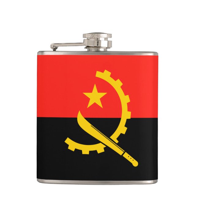 Angola Hip Flask (Front)