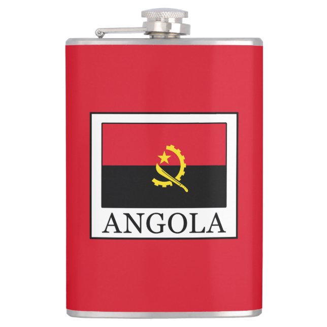 Angola Hip Flask (Front)