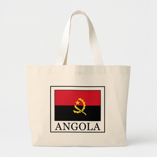 Angola Large Tote Bag (Front)