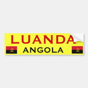 ANGOLA - Luanda Bumper Sticker* Sticker