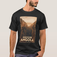 Angola Lubango Travel Art Vintage