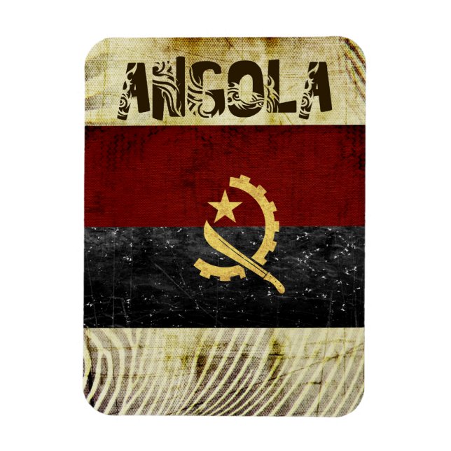 Angola Souvenir Magnet (Vertical)