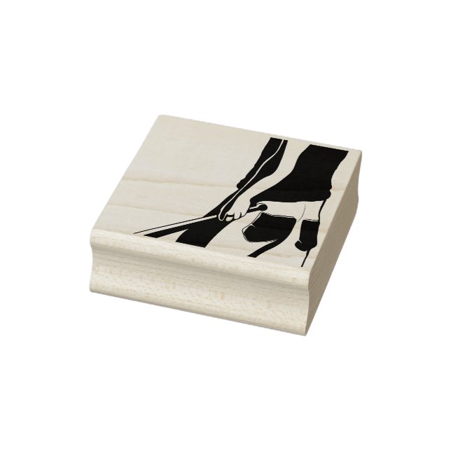 angry ape man rubber stamp (Stamp)
