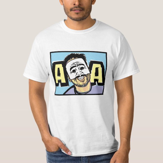 Angry Aussie Mask T-shirt (Front)