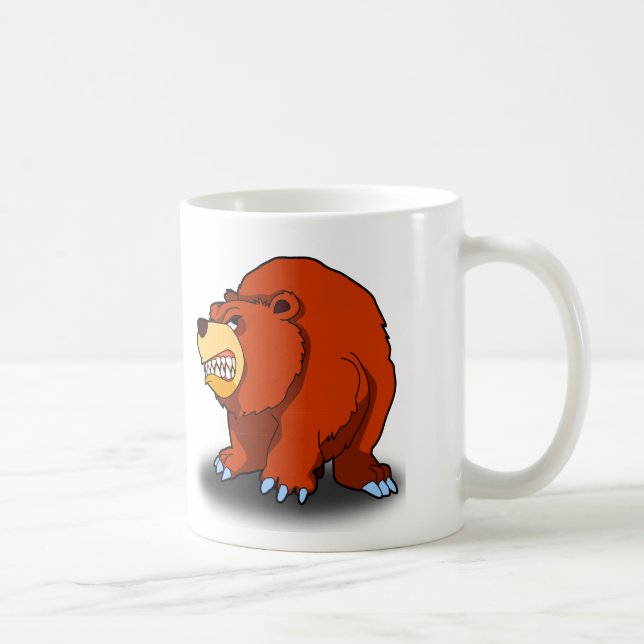 Angry Bear Mug (Right)