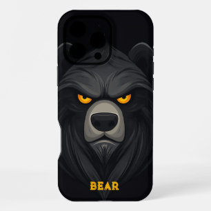 Angry Bear Personalized iPhone 16 Pro Max Case