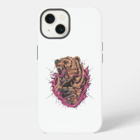 Angry Bear Roar | Fierce Wildlife Phone Case"