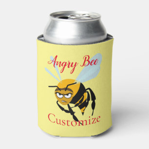 Angry Bee Thunder_Cove Can Cooler