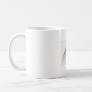 angry bluebird with blueberry coffee mug