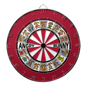 Angry Bunny Dart Board