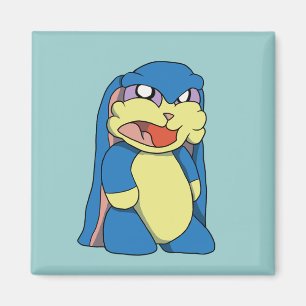 Angry Bunny Magnet