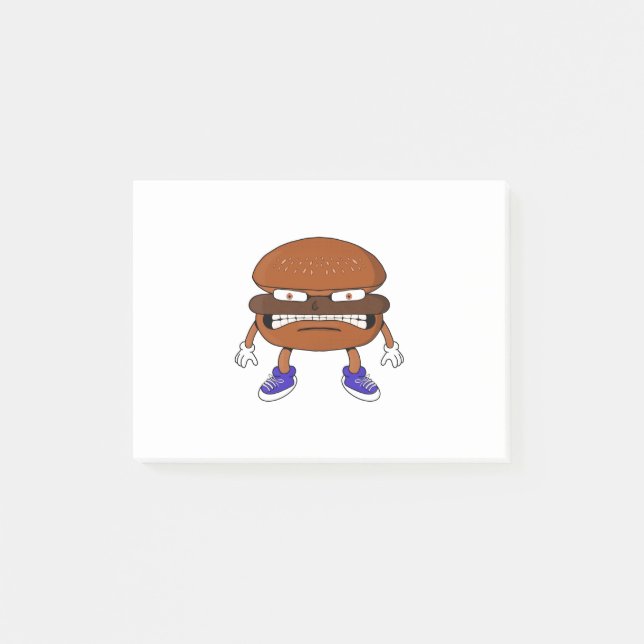 Angry Burger Post-it Notes (Front)