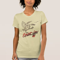 Angry Canada Goose Canadian AF