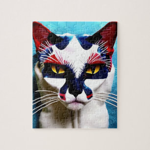Angry Cat Jigsaw Puzzle