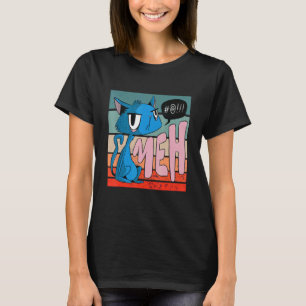 Angry Cat Meh T-Shirt